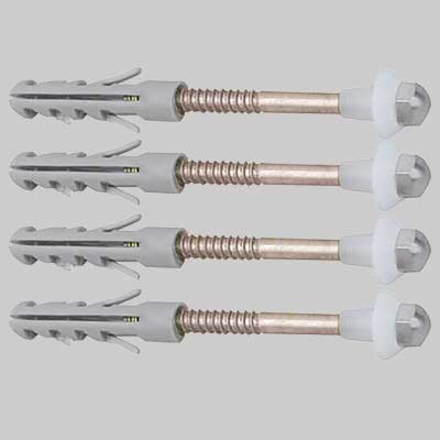 FISSAGGIO IN OTTONE PER VASI E BIDET Vite M6x90 - Tassello 10x60