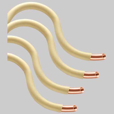 TUBO RAME RIVESTIMENTO PVC 12 x 0,8 (cartone 50 pz)
