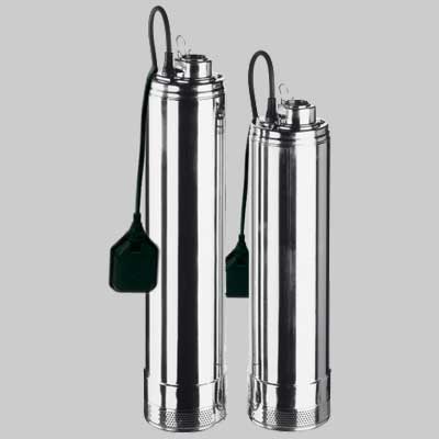 ELETTROPOMPA SOMMERSA MONOBLOCCO 5" INOX IDROGO CON GALLEGGIANTE M 80/15 A HP 1,5