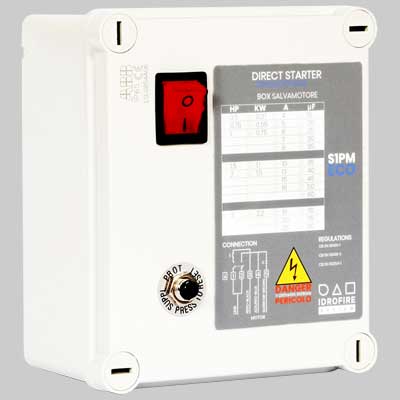 QUADRO ELETTROMECCANICA PER POMPE SOMMERSE Hp 1.5