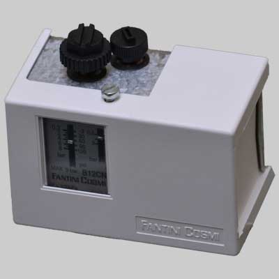 PRESSOSTATO A RIARMO MANUALE B12CN 1/4 F