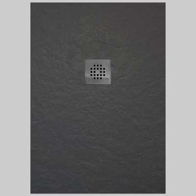 PIATTO DOCCIA ULTRAFLAT ANTRACITE H. 2.8 70x170