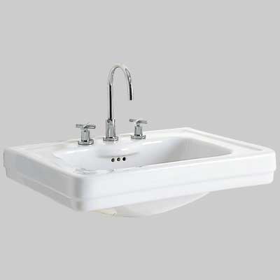 LAVABO  MONTE BIANCO cm 64 monoforo