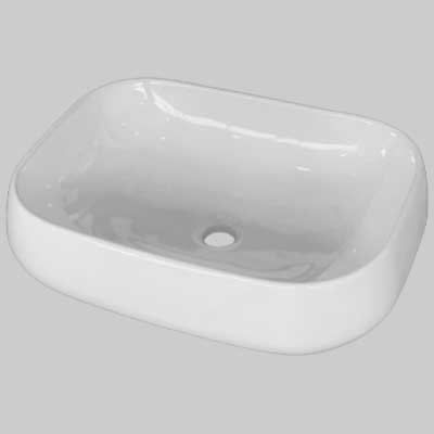 LAVABO APPOGGIO IN CERAMICA OVAL56 56x46