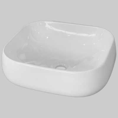 LAVABO APPOGGIO IN CERAMICA OVAL45 45x42