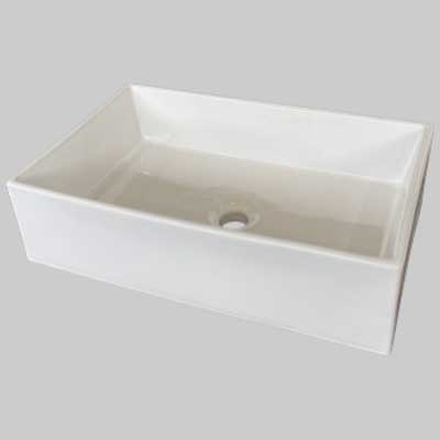 LAVABO APPOGGIO IN CERAMICA RETTANGOLARE 60 59x38