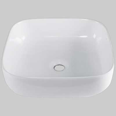 LAVABO DA APPOGGIO QUADRATO 40x40