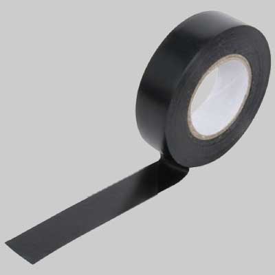 NASTRO ISOLANTE mm 19 x 25 Mt NERO (cartone 10 pz)