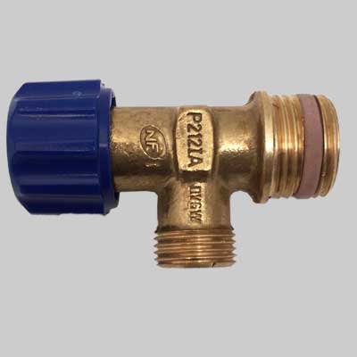 RUBINETTO D'ARRESTO GEBERIT PER CASSETTA INCASSO  1/2 x 3/8