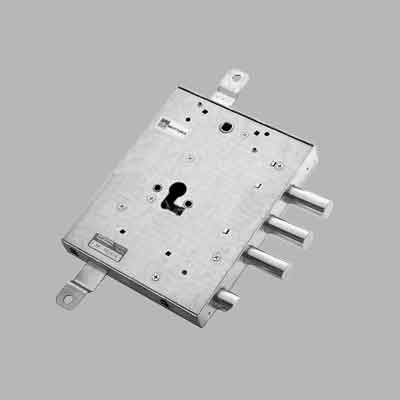 SERRATURA PORTE BLINDATE CILINDRO EUROPEO ART. 89.857 MOTTURA E89 Sx