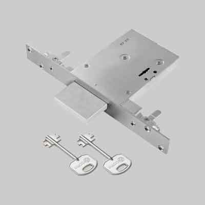 SERRATURA DOPPIA MAPPA INFERRIATE ART.91014 CORNI E60 - scatola mm 113x82