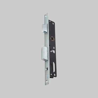SERRATURA DA MONTANTE SCROCCO/CATENACCIO ART.920/925 CORNI E14,5 - Frontale mm 16