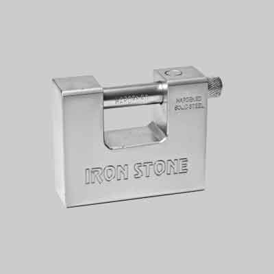 LUCCHETTO MONOBLOCCO ''IRON STONE'' mm 94