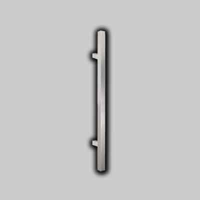 MANIGLIONE INOX 'TEXAS' 25x25x500 mm, Inter. 300 mm - Col. Inox satinato