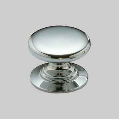 POMOLO PER MOBILI ''2313'' mm 25 - nickel satinato (cartone 25 pz)