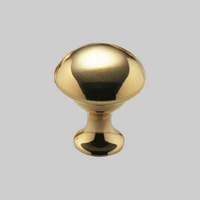 POMOLO PER MOBILI ''2286'' mm 25 - oro lucido (cartone 25 pz)