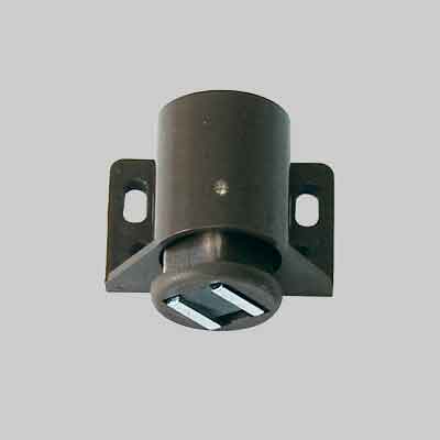 CHIUSURA MAGNETICA TONDA mm 30x30 - Marrone (cartone 100 pz)