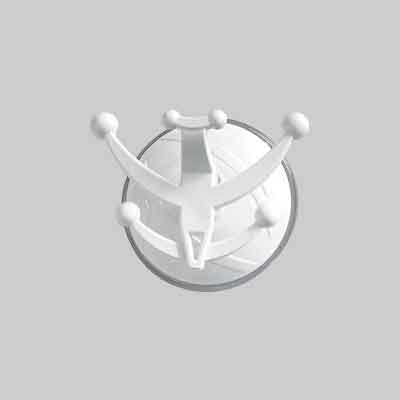 VENTOSA CON GANCI ''SUPER'' Ø mm 70