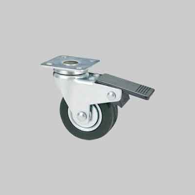 RUOTA ARREDAMENTO ART.160BIS AVO C/FRENO mm 40 - portata kg 20