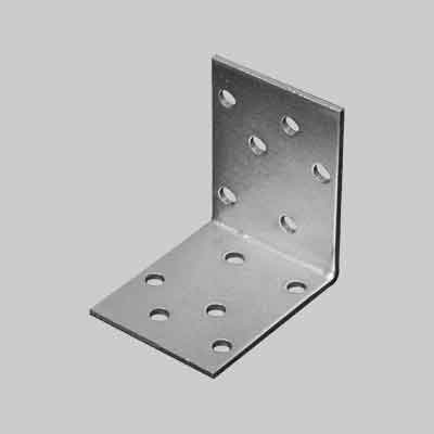 PIASTRA AD ANGOLO PESANTE mm 40x40x40 (cartone 50 pz)
