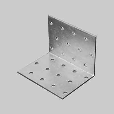 PIASTRA AD ANGOLO PESANTE mm 80x80x60 (cartone 50 pz)