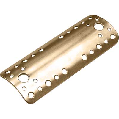 PIASTRA DI GIUNZIONE PER PALI mm 65 x 170 - Spess. 2 mm