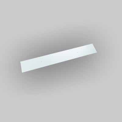 BATTISEDIA senza foro, mm 1000x100 - spess. 2 mm