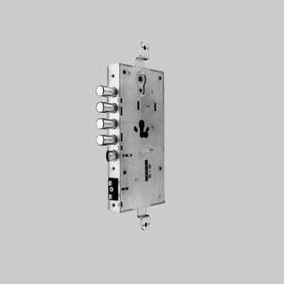 SERRATURA ELETTRONICA MOTORIZZATA PER PORTE BLINDATE 'X1R SMART' ISEO E63 - Scatola 136x262 mm