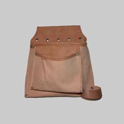 BORSA CARPENTIERE Con due tasche e portamartello..