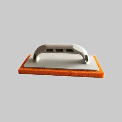 FRATTONE IN GOMMASPUGNA ANTIURTO 24 cm 24x10 sp.mm 14 - arancio (morbida)