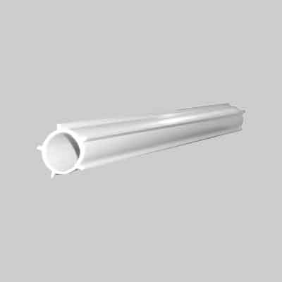 TUBO DISTANZIALE ALETTATO Ø mm 12 - barra mt 2 (cartone 100 pz)
