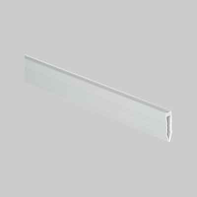 GIUNTO DI DILATAZIONE ''LISCA DI PESCE'' mm 8x25h - barra mt 2,5 - Trasparente (cartone 100 pz)