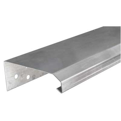 PROFILO SOTTOFINESTRA mm 53 - barra mt 2,50 (cartone 25 pz)