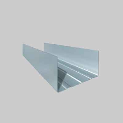 PROFILO GUIDA TIPO 'U' PER CARTONGESSO mm 20x20x20 - barra da 3 mt - spessore 6/10