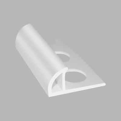 PROFILO ''JOLLY'' PER RIVESTIMENTI H mm 10 - Bianco - barra mt 2,60 (cartone 156 pz)