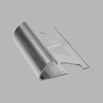 PROFILO ''JOLLY'' PER RIVESTIMENTI INOX H mm 8 - Lucido - mt 2,50 (cartone 2.5 pz)