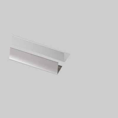 PROFILO PER RIVESTIMENTI ANGOLARE mm 25x25x1 - Satinato, barra mt 3 (cartone 3 pz)