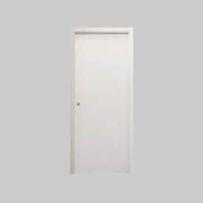 PORTA SCORREVOLE REVERSIBILE BIANCA EFFETTO LISCIO mm 900x2100h