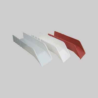 GOCCIOLATOIO PER BALCONI IN PLASTICA cm 25x8 - Rosso