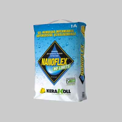 MEMBRANA IMPERMEABILIZZANTE 'NANOFLEX NO LIMITS' KERAKOLL Kg 20