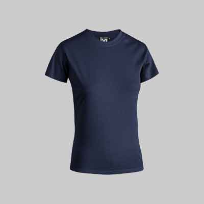 T-SHIRT DA DONNA 'WOMAN' BLU Tg. M