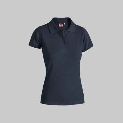 POLO DA DONNA 'ENGY' BLU Tg. S