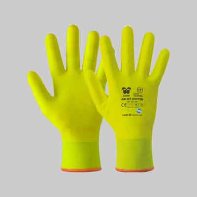 GUANTO PROFESSIONALE INVERNALE 'AIR NIT WINTER' NERI Tg. 8