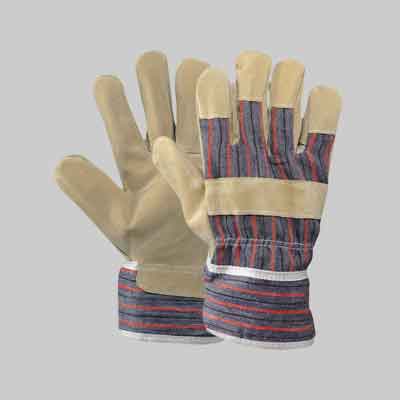 GUANTO CROSTA MAIALE/TELA Tg. 10 (cartone 12 pz)