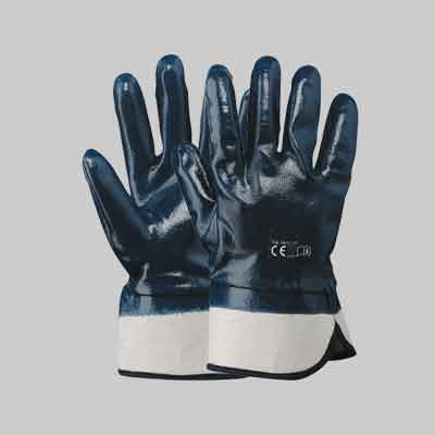 GUANTO COTONE/IMPREGNATO NBR TOTALE Tg. 9 (cartone 12 pz)