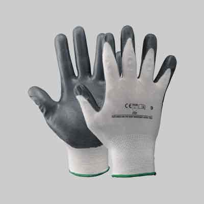 GUANTO NYLON/NITRILE SCHIUMATO Tg. 9 (cartone 12 pz)