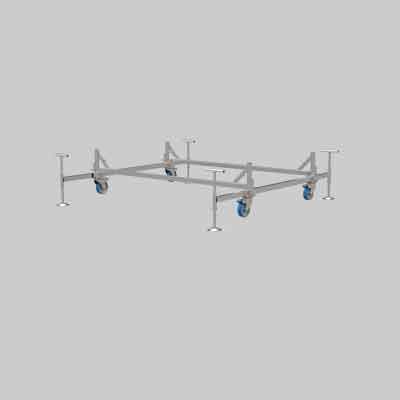 BASE PER PONTEGGIO 'SYSTEM' cm 120x200