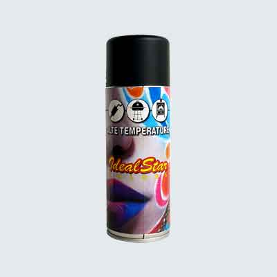 SMALTO SPRAY ALTE TEMPERATURE ml 400 Nero (cartone 6 pz)