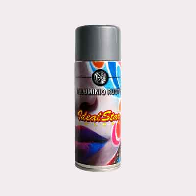 BOMBOLETTA SPRAY ALLUMINIO RUOTE ml 400 (cartone 6 pz)