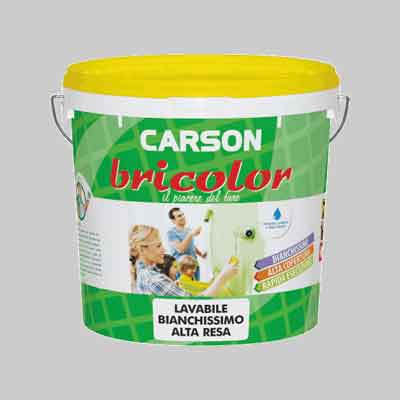 IDROPITTURA LAVABILE BIANCHISSIMO ''BRICOLOR'' lt 5